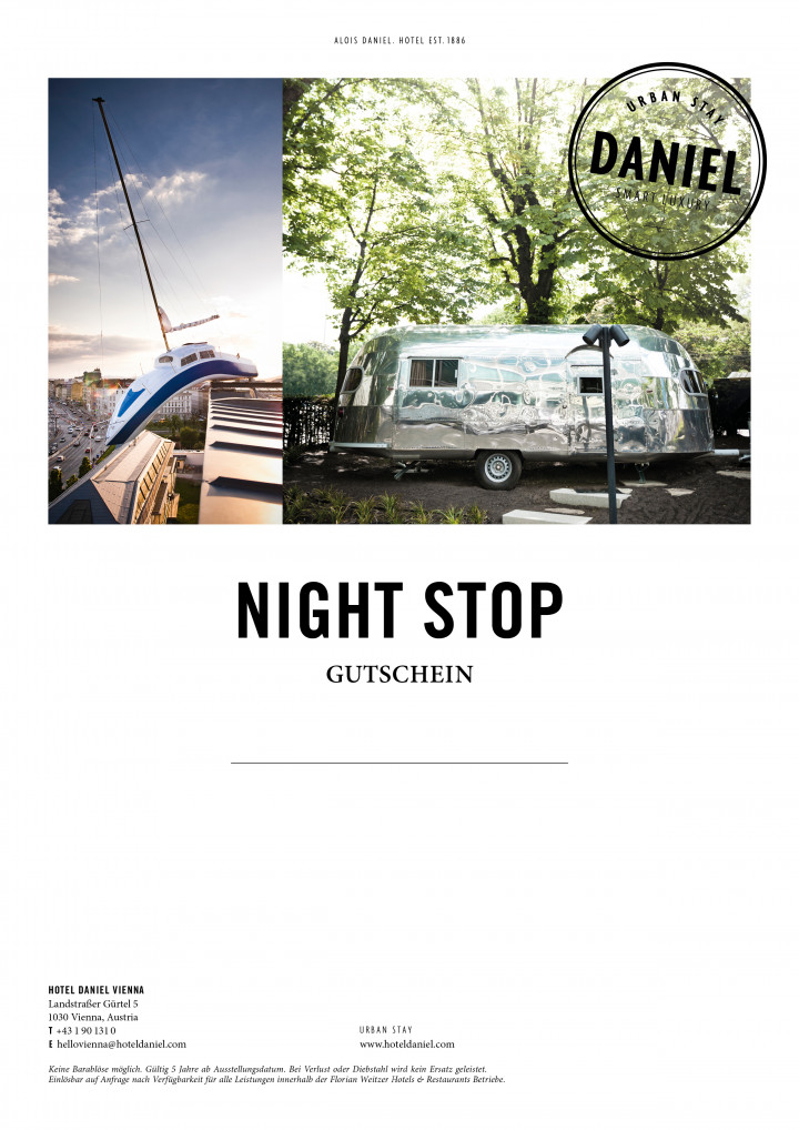 Nächtigungsgutschein Airstream