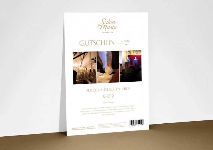  Wertgutschein Magic Dinner